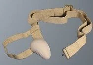 Herniated inguinal bandage on double elasticated belt, bilateral BN1-18