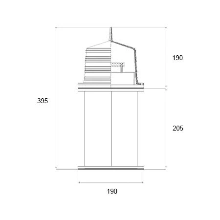 Directional LED street lamp TBS