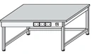 Electrified laboratory assistant's table SL-11