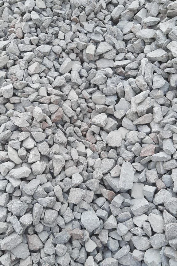 Crushed granite crushed stone of II category with nominal grain size from 25 to 60 mm