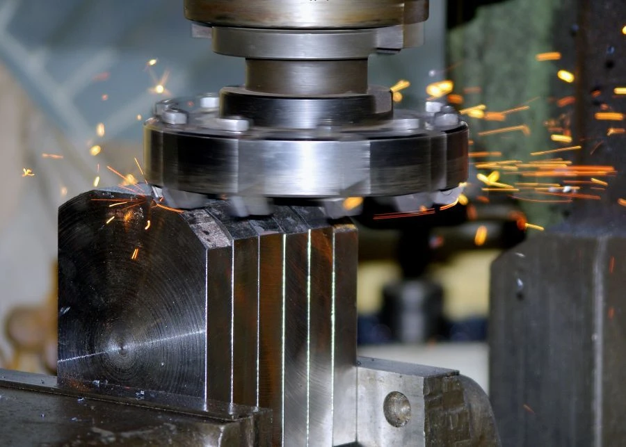 Services for the treatment of metal products
