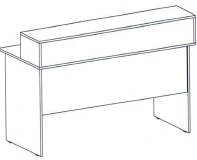 Table with superstructure (Trade mark Alliance-S)