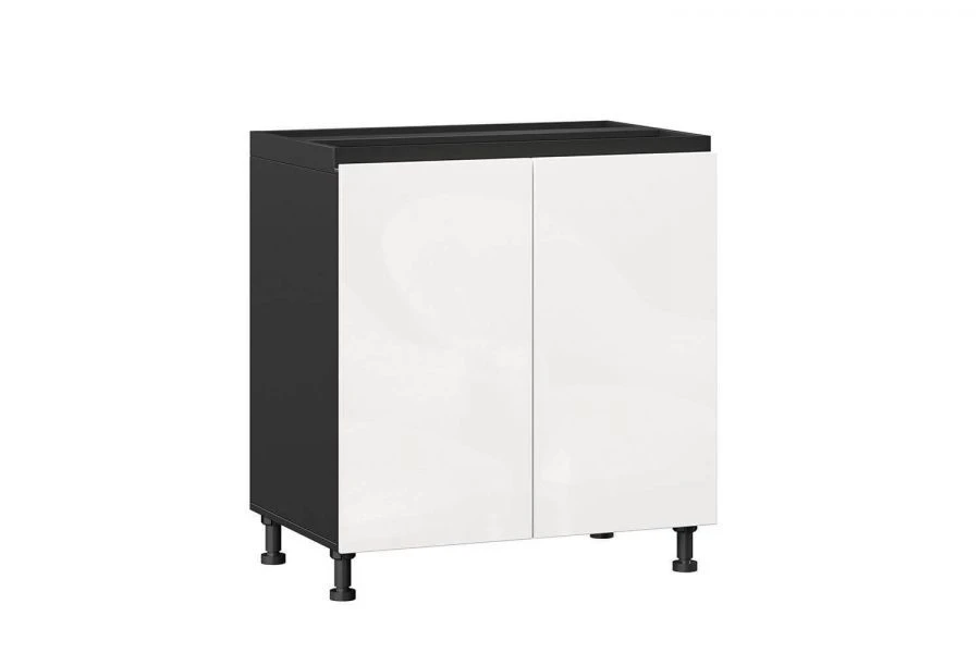 Sherwood LD.281650.000 Kitchen cabinet front 800 (set) (White gloss/Black )