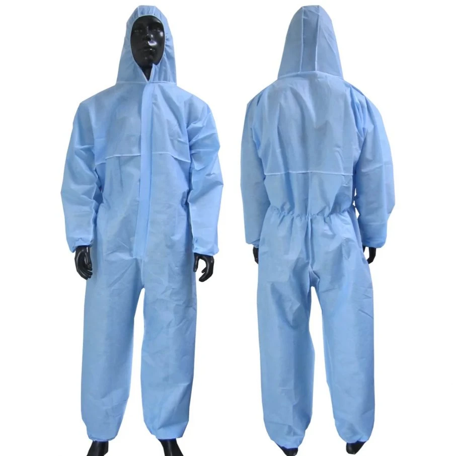 Set of protective clothing from nonwoven materials, surgical and examination, disposable, non-sterile by TU 32.50.50-001-4658810