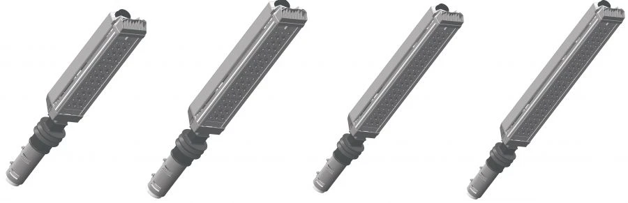 General purpose stationary LED luminaires for street and road lighting, MAG32 series, power 40-155W