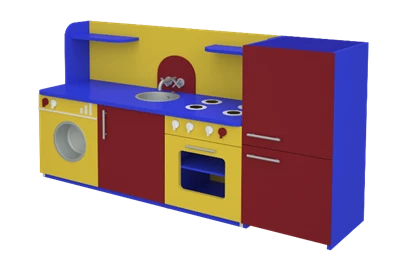 Playing corner "Kitchen with refrigerator" Dm 7907