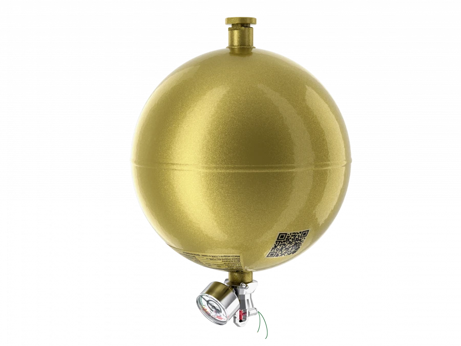 Gas fire extinguishing module MGP "ZARYA-22 (30-22,5-18)"