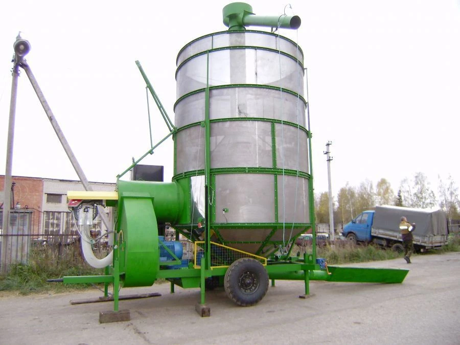 Mobile grain dryer "Gulliver-12"