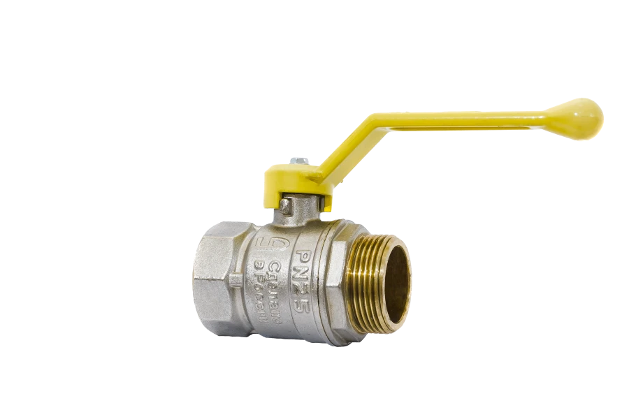 Brass ball valve LD Pride 47.40.B-H.R.GAS