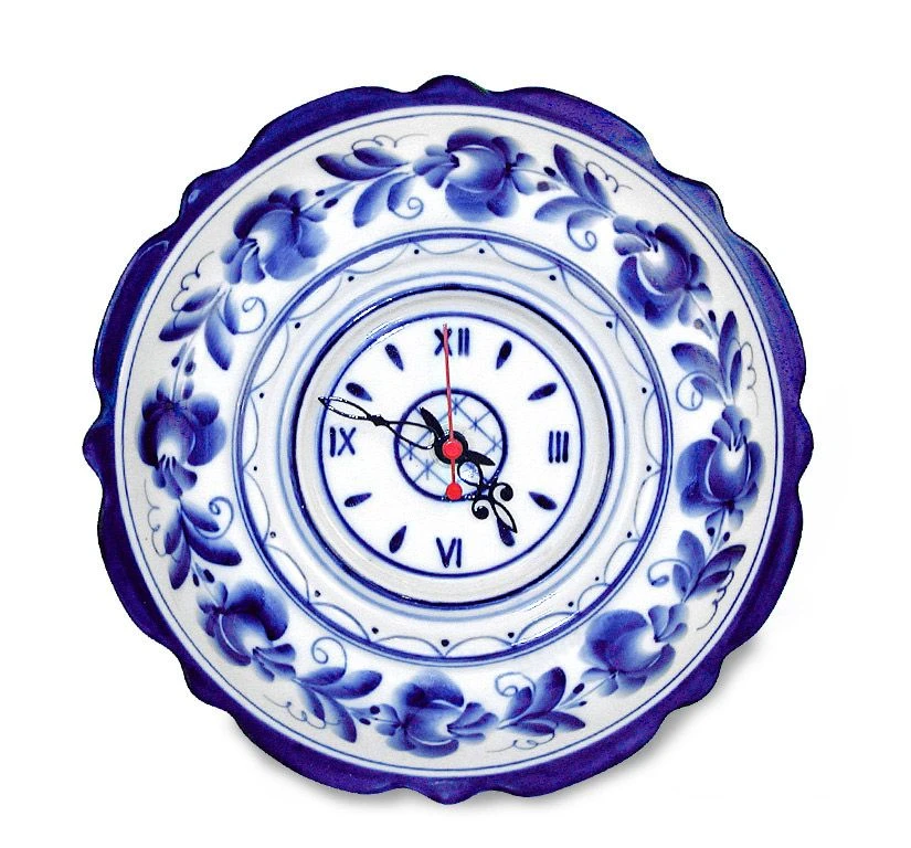 Wall clock Chamomile porcelain 993005910