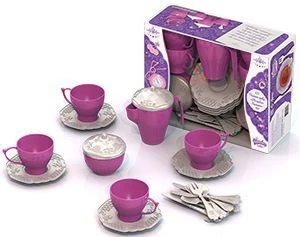 Gift set of children's tableware "Tea set "Magic Hostess" ?1 (24 pieces in a box with a window)