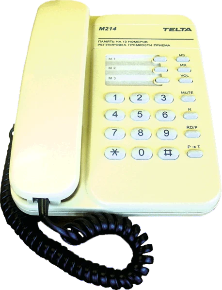 Telta-214 telephone set
