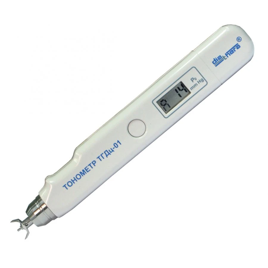 Intraocular pressure tonometer through the eyelid digital portable TGDts-01 "PRA".