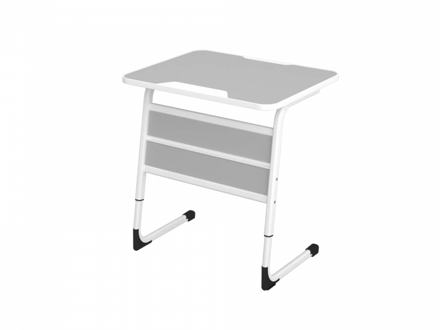 Pupil's table AGAT 01.03.03.02.02 (single-seat, adjustable)