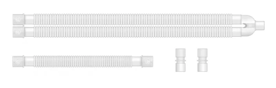 Medical breathing contour of single-use non-sterile according to TU 32.50.21-001-03741033-2021, variant of execution: Complement