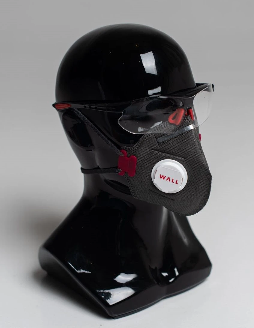 Filter respirator WALL 99CHK NR D FFP3 with exhalation valve, with additional protection against organic gases and vapours.