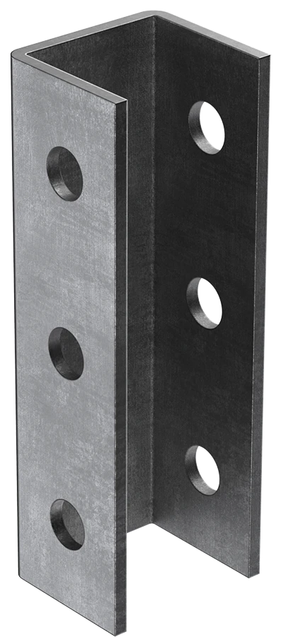 Welded fixing EA for STRUT profile
