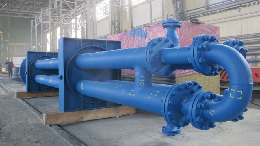 Tube-in-tube heat exchangers