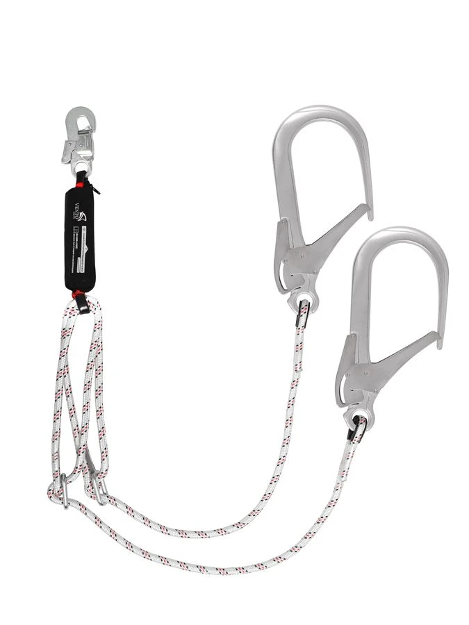 Double adjustable rope sling with shock absorber "aB22p 110", article number vnt aB22p 110