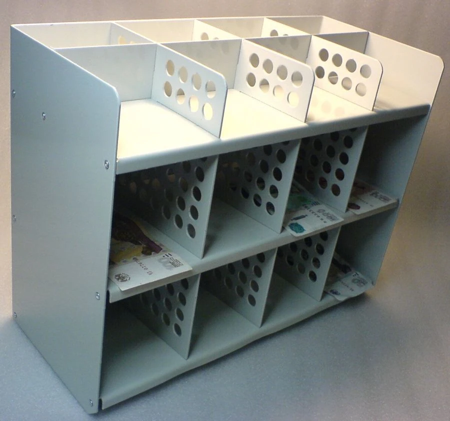 Tray for banknotes, vertical, metal LB-11