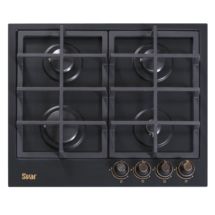 Domestic gas cooker hob TG4_750231F-085S