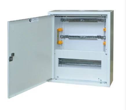 Enclosures of hinged shields accounting and distribution series ShchKN, height from 370mm. to 630mm., width from 256mm. to 336mm