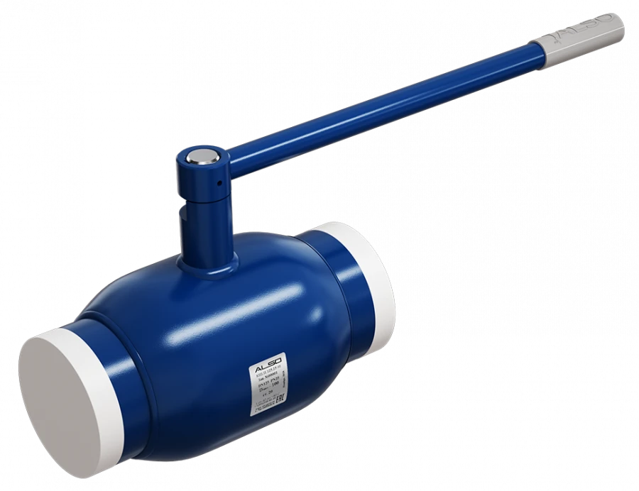 One-piece welded steel ball valve ALSO series RS ball valve under welding reduced DN32 PN40 of steel 09G2S