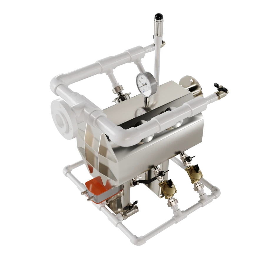 Automated installation for fine mechanical water purification from suspended substances UMV - 4