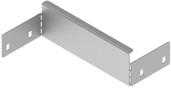 Transition connector ONL SP 000x00, with overall dimensions from 25x40 mm to 400x200 mm, 1,5 mm thick, galvanised steel