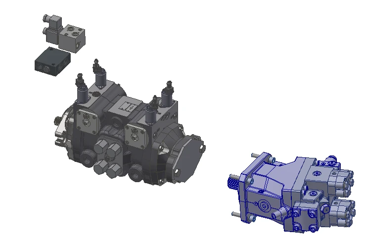 Hydrostatic transmission UFEI.451911.001