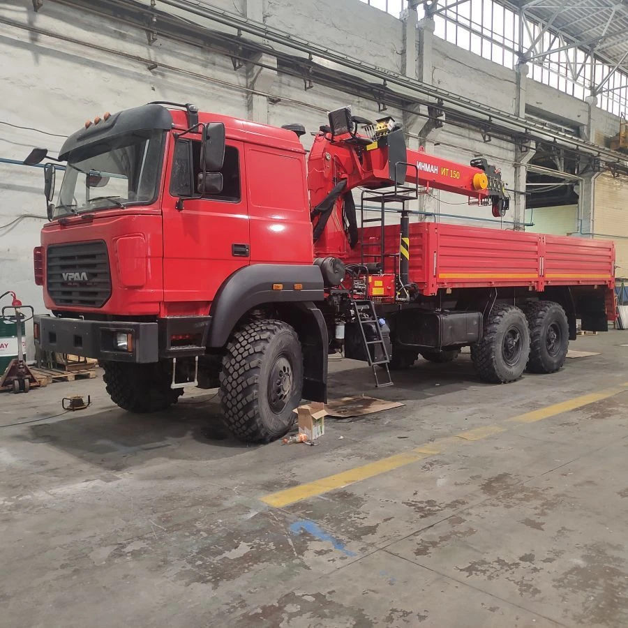 Crane-manipulator truck KMA-T15U