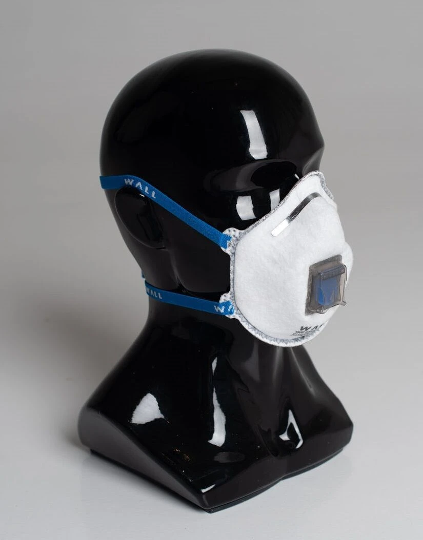 Respirator Medical WALL CUP 95HK+B R D FFP2 with exhalation valve, with additional protection against inorganic gases and vapour