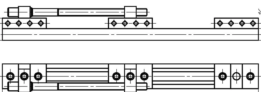 Rod repositioning and fixation apparatus for external fixation of fractures of the long tubular bones of the extremities, articl