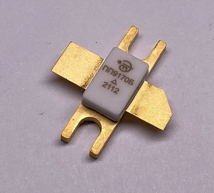Powerful microwave transistor on the basis of gallium nitride PP9170B