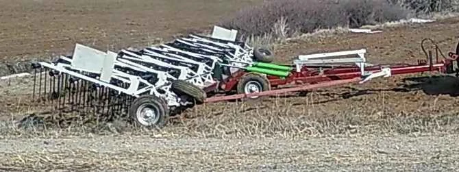 Heavy spring sectional harrow FORTUNA-15