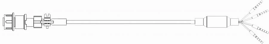 Connecting cable 51P1A4