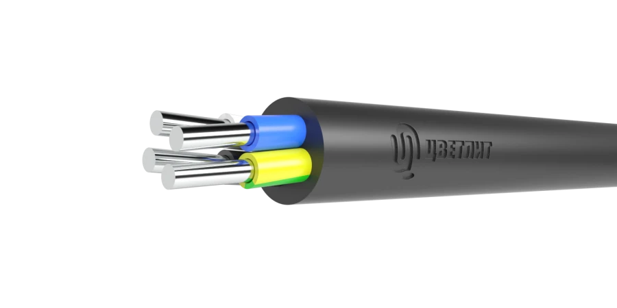 Power heat-resistant cable with PVC insulation 660V AVVG-As 2x25