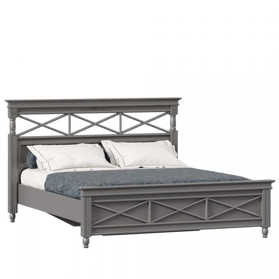 Amelie LD.642820.000 Bed 1800 with bed base (Onyx Grey)
