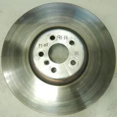 Tungsten carbide hardened brake discs