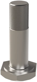 Bolts with reduced hexagonal head, with tolerance field of rod diameter U 8, of titanium alloy OST 1 1 0570-72