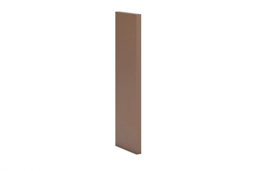 Centre support for hinged shelves, eco leather trim, Art. No. JR901