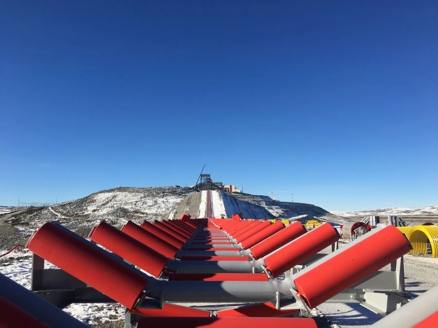 Stationary belt conveyor, type "KLS"