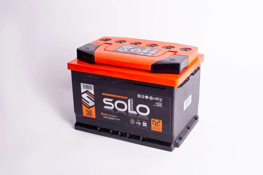 Lead rechargeable starter battery 6ST-62 NC(N), L, LY, VL, EFB