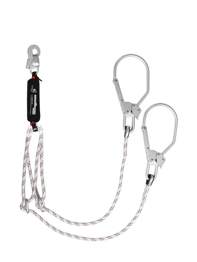 Double adjustable rope sling with shock absorber "aB22r 80", article number vnt aB22r 80,