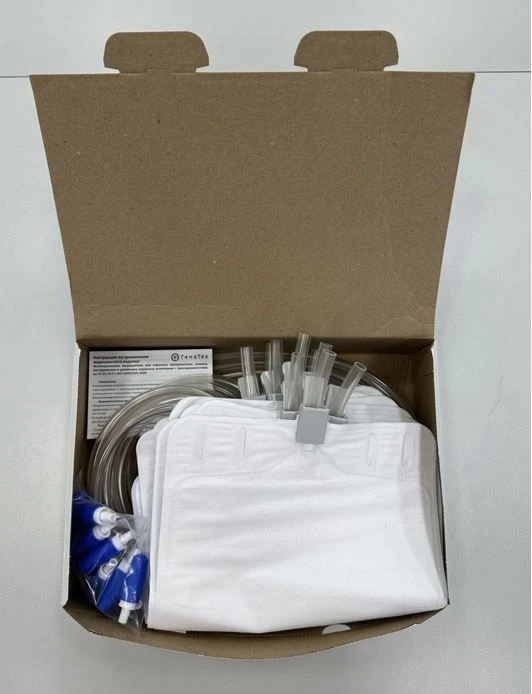 Bedside medical urinalyses for adults, legged, non-sterile, with accessories according to TU22.19.71-002-32952305-2020,var.