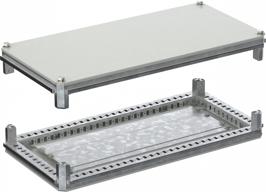 YKM40D-FO-KO-040-080-54 FORMAT Roof and base 400x800 IP54 IEK
