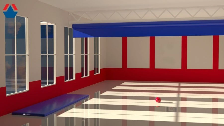 Vertical hall division system
