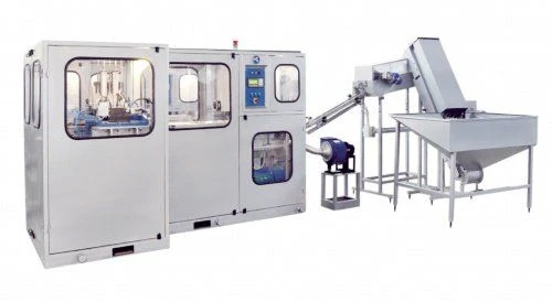 PET container blowing machine model A-1000-5U