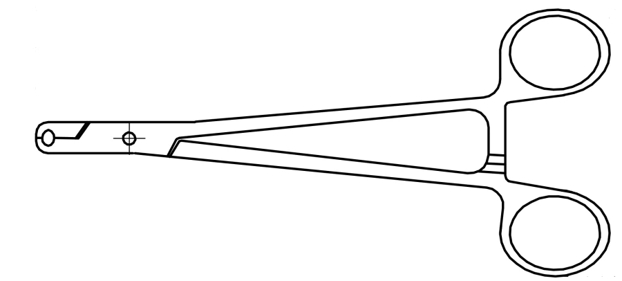 Clamp for longitudinal and transverse tie, article no. 846.109