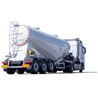 Cement tank semi-trailer BONUM 914210 (modification 914230) KpTrDsM with compressor